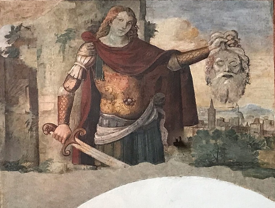 Davide con la testa di Golia - Duomo di Montagnana